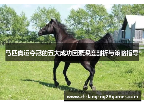马匹奥运夺冠的五大成功因素深度剖析与策略指导